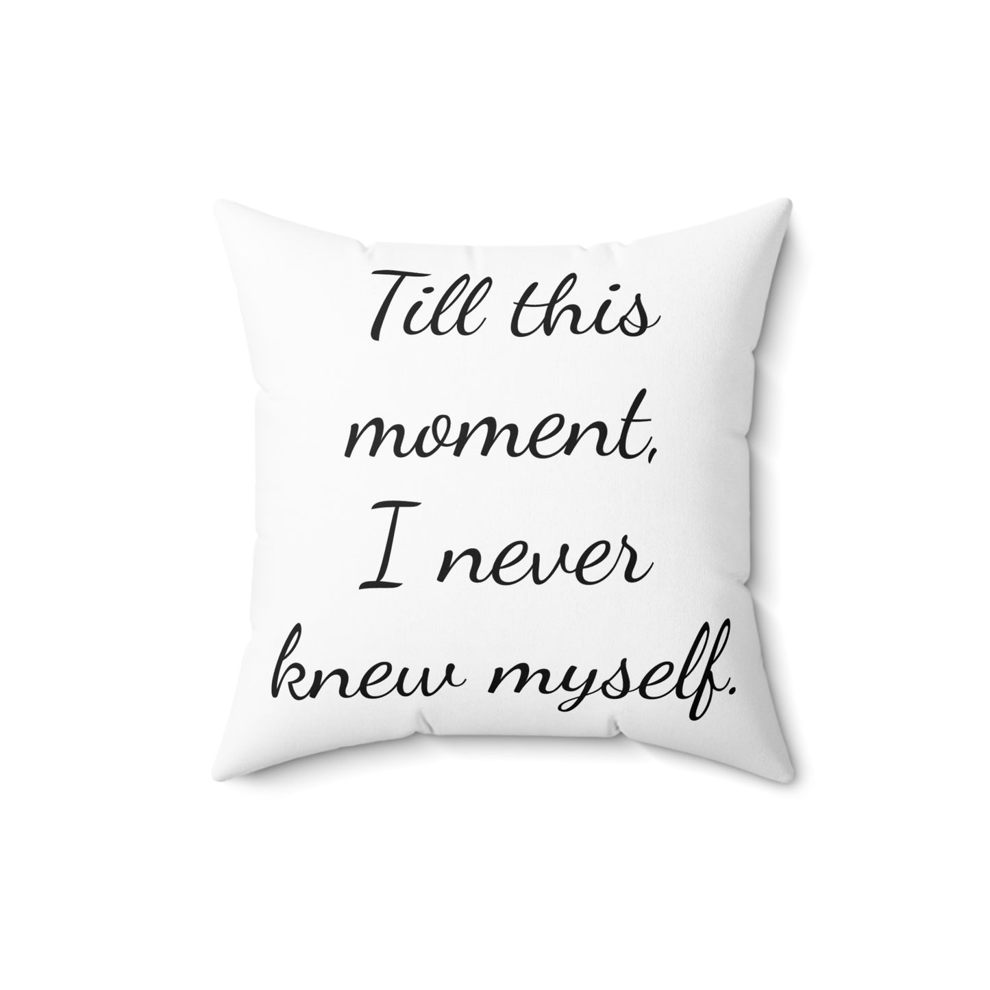 Spun Polyester Square Pillow
