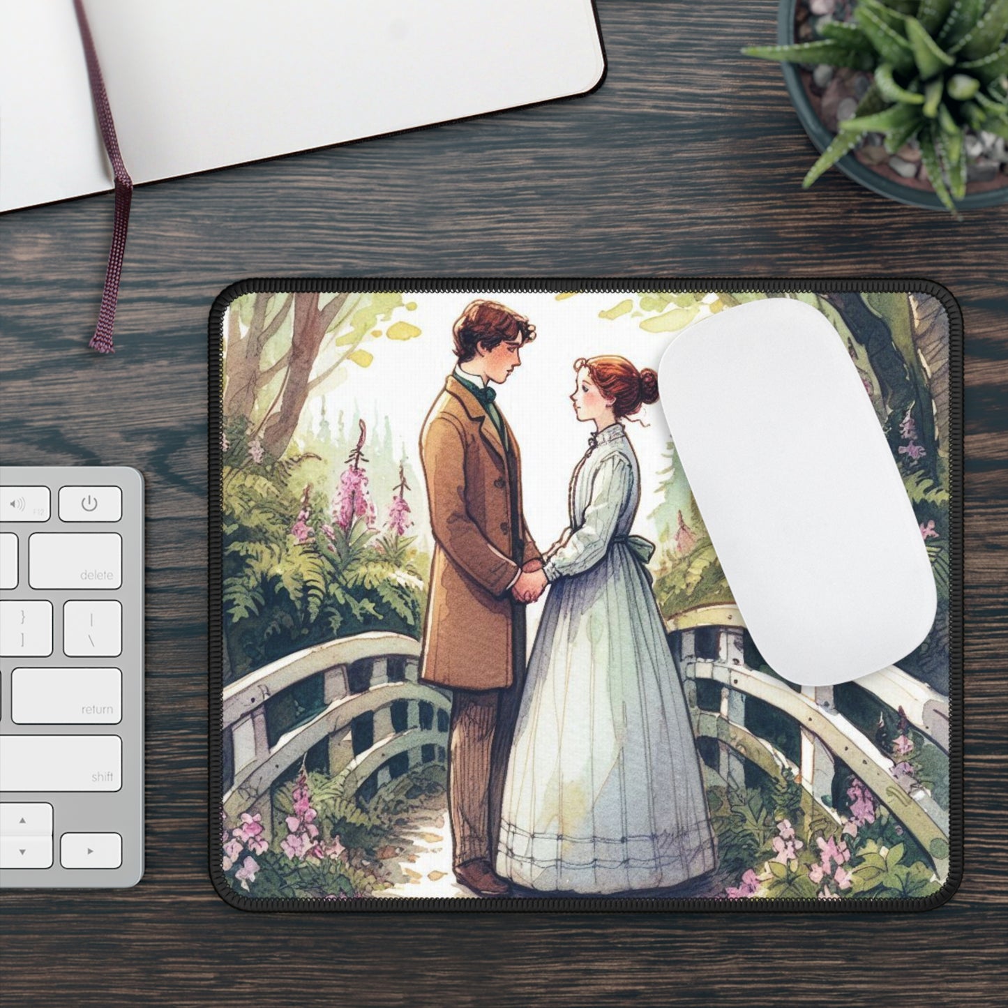Anne of Green Gables Mouse Pad, Gilbert Blythe Literary Desk Mat, Book Lover Gift, Classic Literature Fan, Kindred Spirits