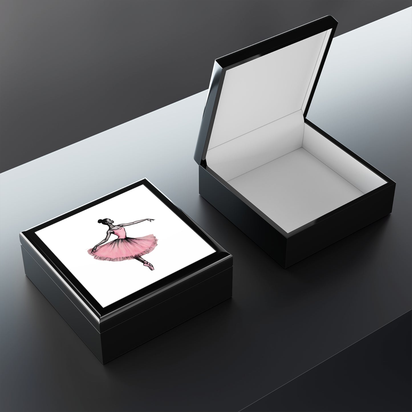 Black, African, Ballet, Dancer, Gift, Jewelry Box