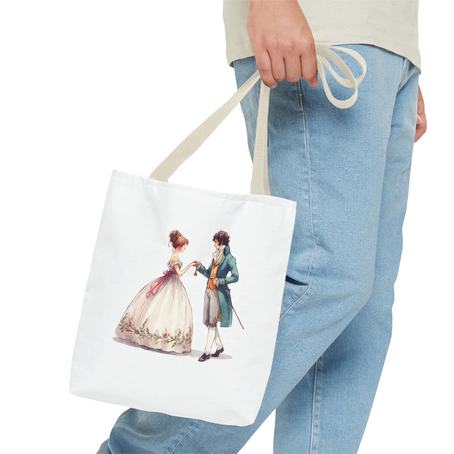 Regency, Jane Austen, Tote Bag, Library Bag, Book Bag