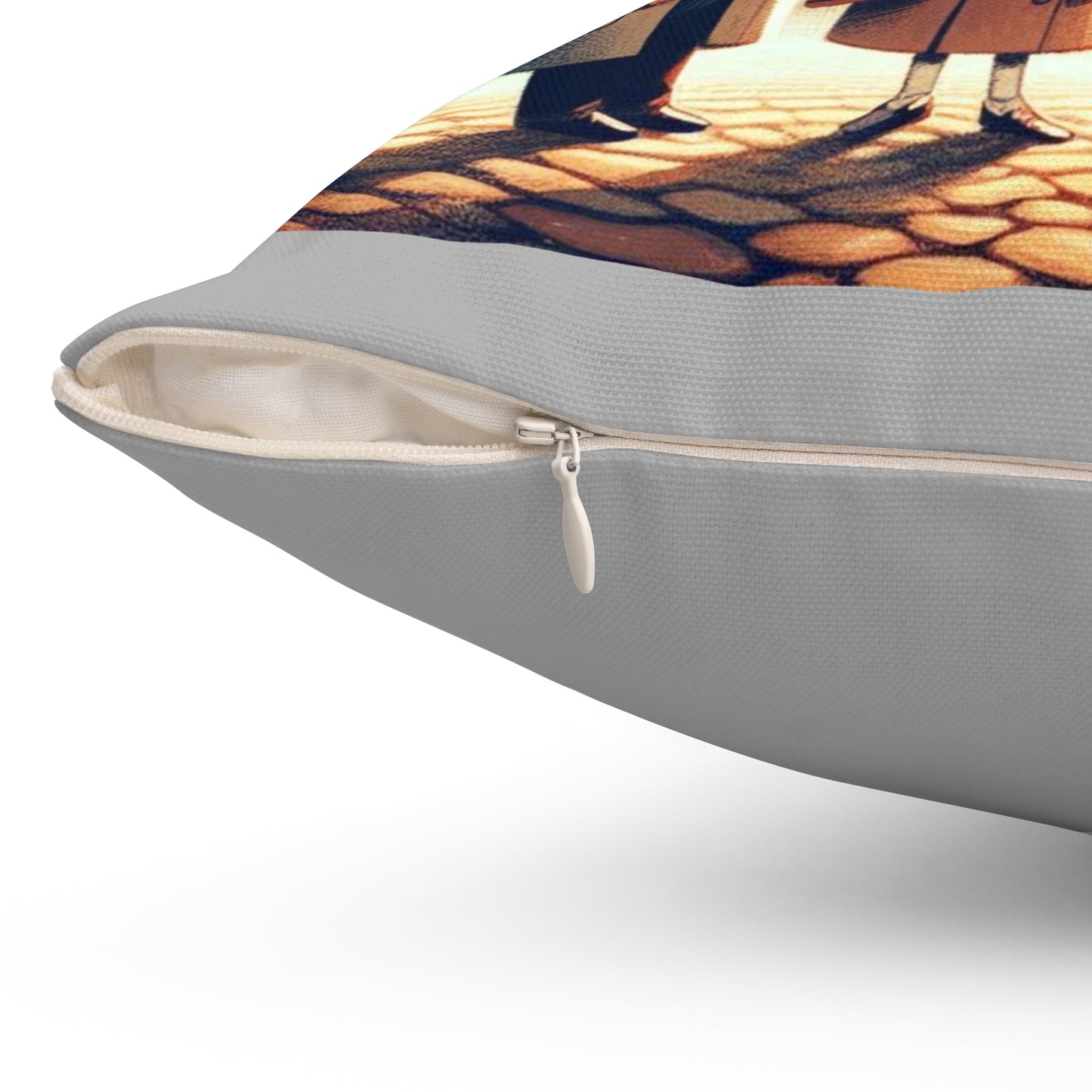 Sherlock Holmes Pillow, Detective Decor, Mystery Room Accent, Literary Home Gift, Book Lover Cushion, Polyester Literary Pillow, Arthur