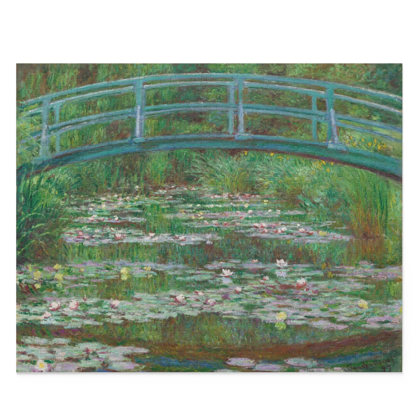 Claude Monet, Japanese, Bridge, Water Lily, Impressionist, Puzzle (120, 252, 500-Piece)