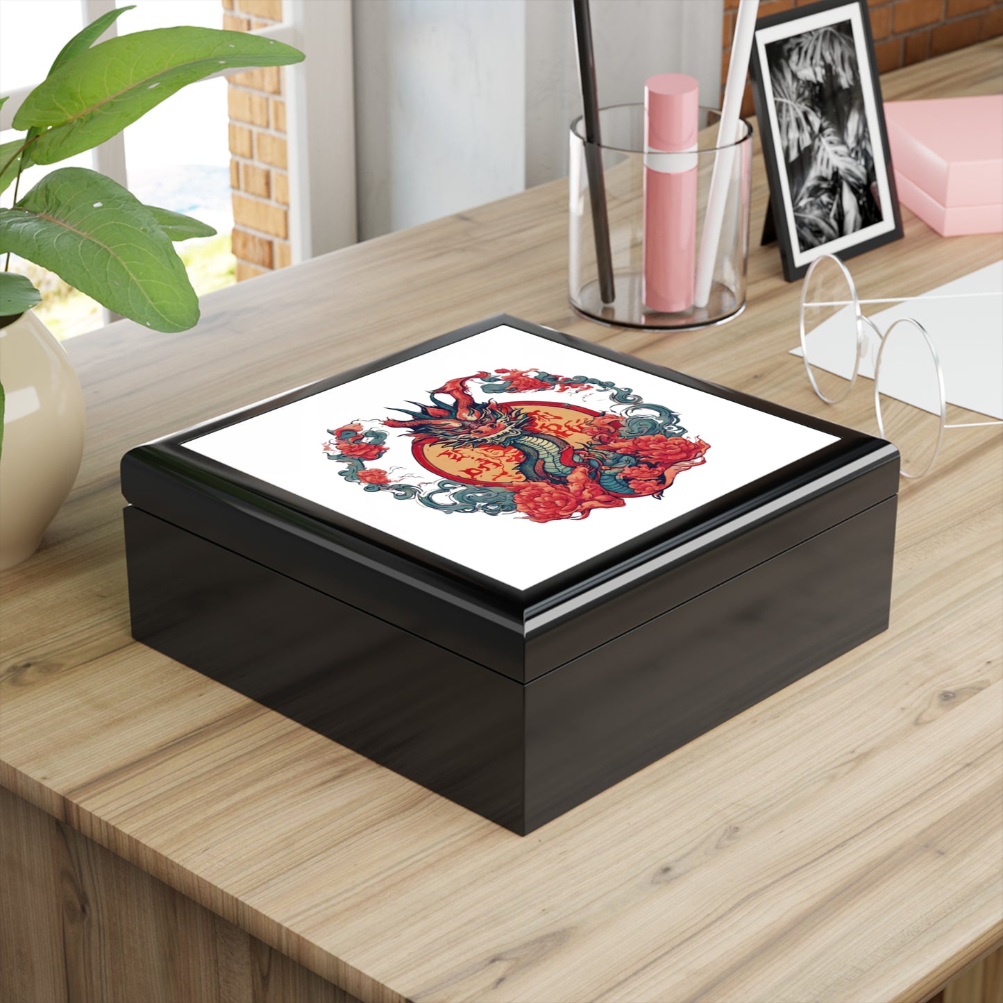 Year of the Dragon, Lunar New Year, Chinese Zodiac, Gift, Birth Year, Jewelry Box