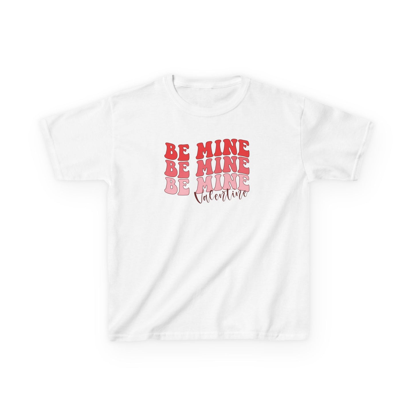 Retro Cute Valentine's Day T-Shirt, Tshirt, Kids Heavy Cotton™ Tee