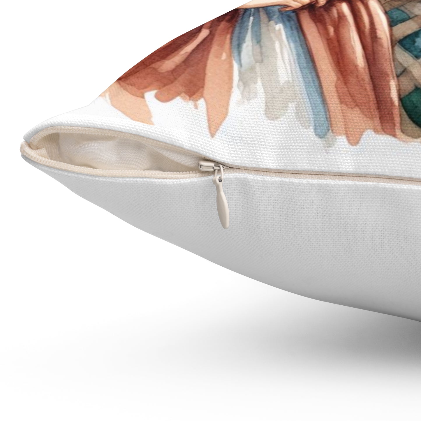Spun Polyester Square Pillow