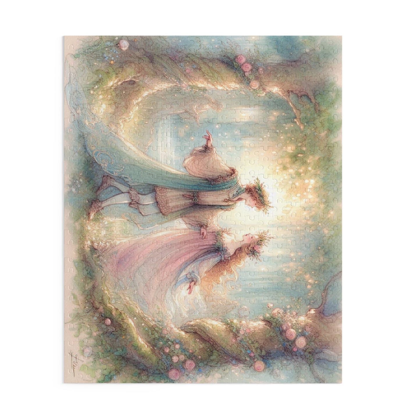 Fairy Tale Puzzle | Enchanting Jigsaw for Couples & Families | Shakespeare Theme, 120, 252, 500 Pieces