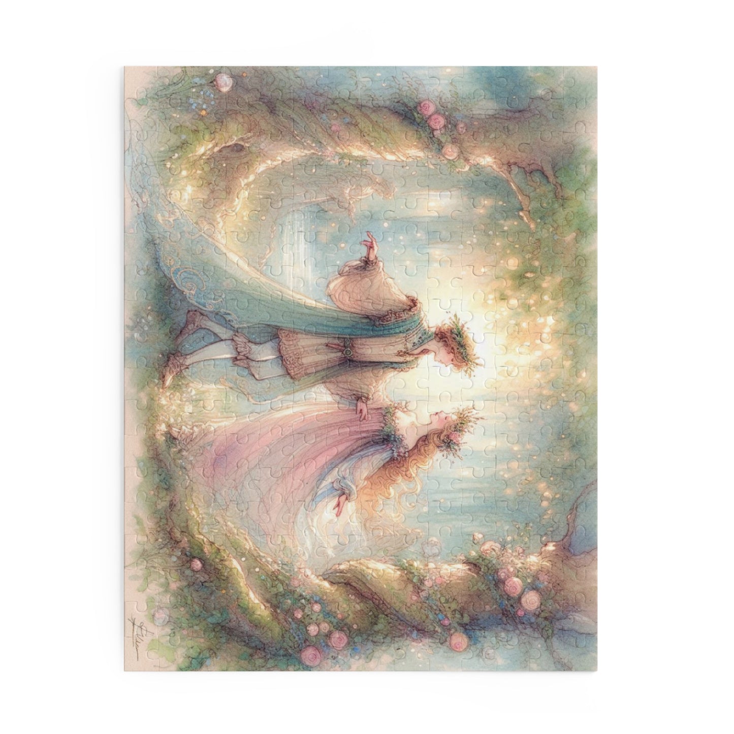 Fairy Tale Puzzle | Enchanting Jigsaw for Couples & Families | Shakespeare Theme, 120, 252, 500 Pieces