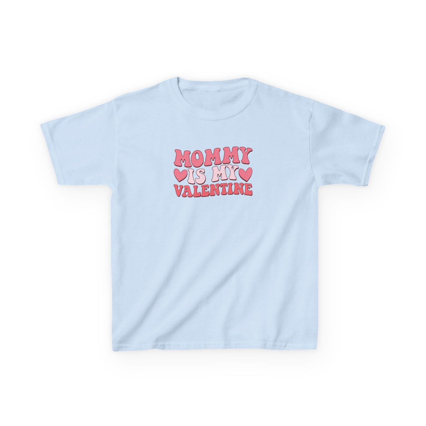 Retro Cute Valentine's Day T-Shirt, Tshirt, Kids Heavy Cotton™ Tee
