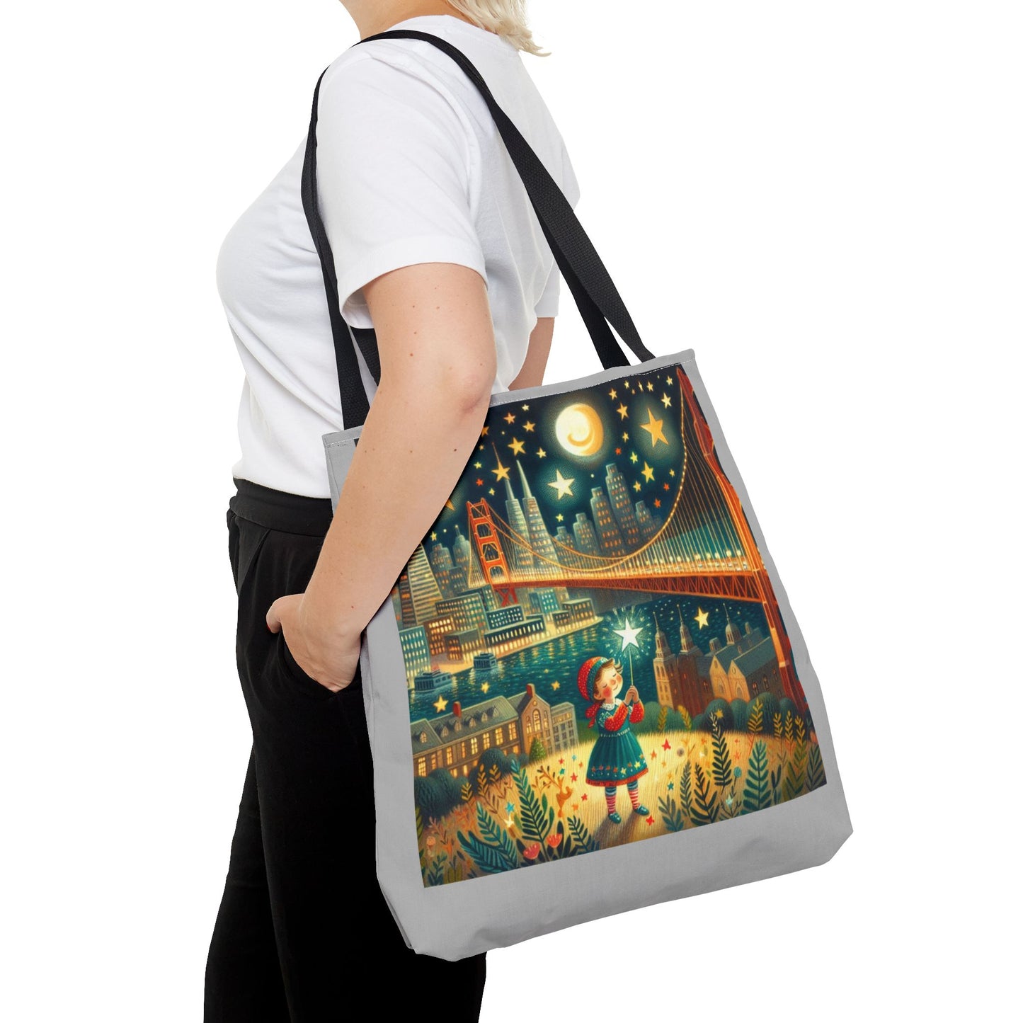 San Francisco, California, Twinkle Twinkle Little Star, Nursery Rhyme, Tote Bag, Book, School, Library, Travel