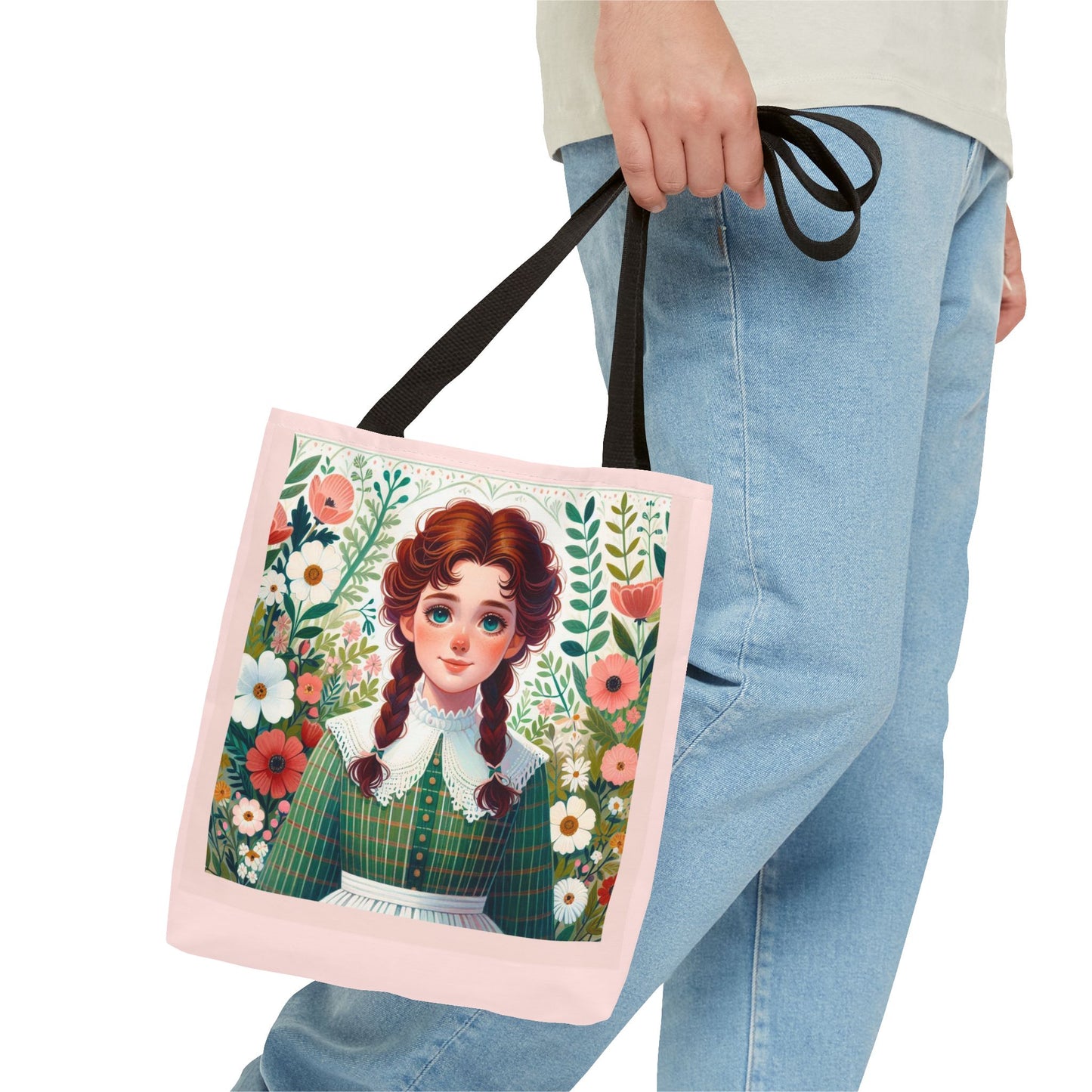 Anne of Green Gables, Lucy Maud Montgomery, Anne with an 'e', Tote Bag, Library, Book Bag, Student, Reader, Gift