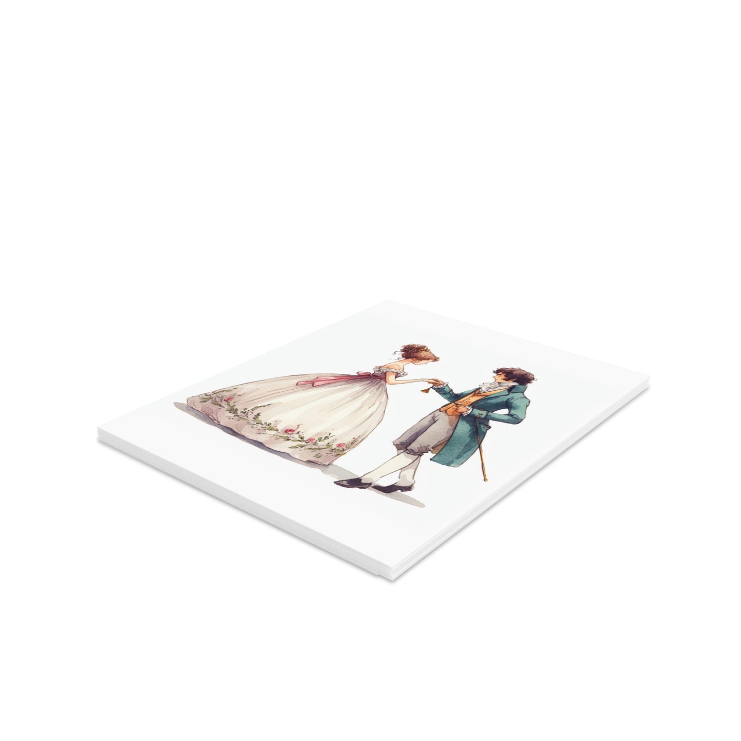 Regency, Jane Austen, Pride and Prejudice, Cards (8, 16, and 24 pcs)