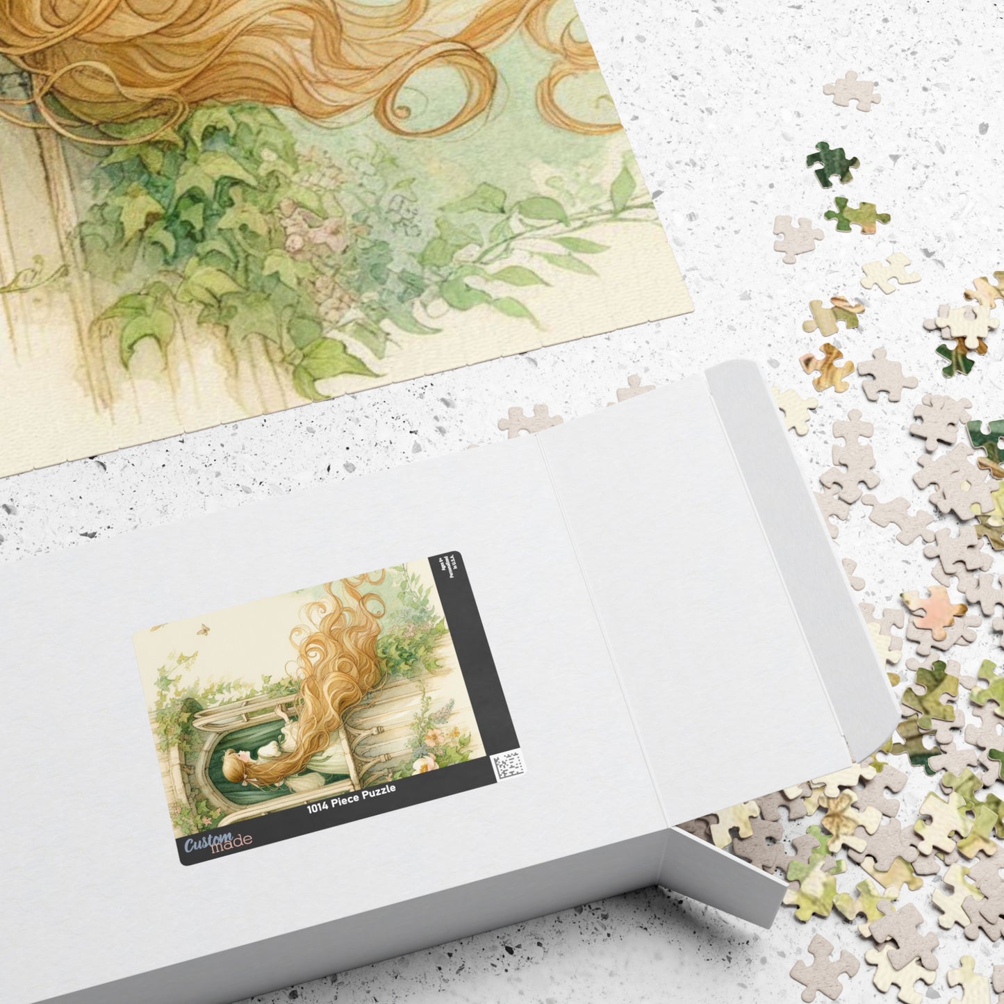 Whimsical Fairytale Puzzle, Enchanting Princess Scene, 110-1014 pieces, Perfect Gift for All Ages, Family Game Night