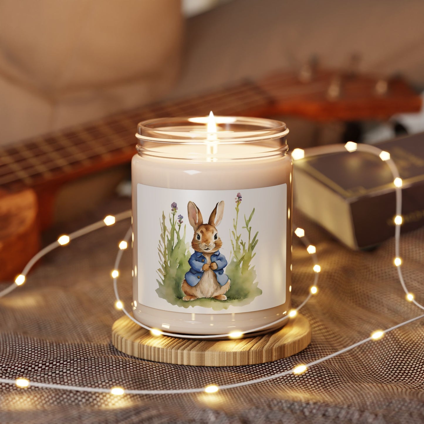 Easter, Peter Rabbit, Beatrix Potter, Gift, Scented, Soy Candle, 9oz