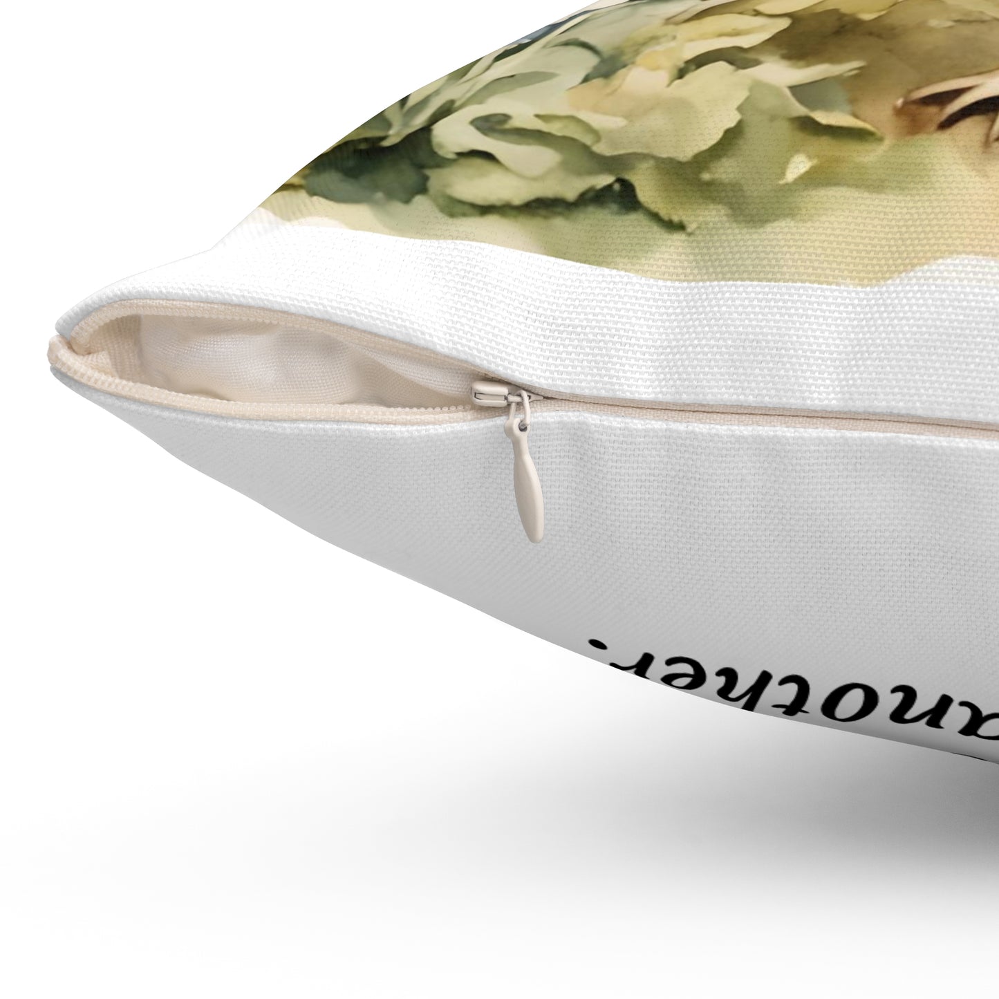 Beatrix Potter, Mrs. Mrs. Tiggy-winkle, Hedgehog, Spring, Square Pillow - Literary Decor