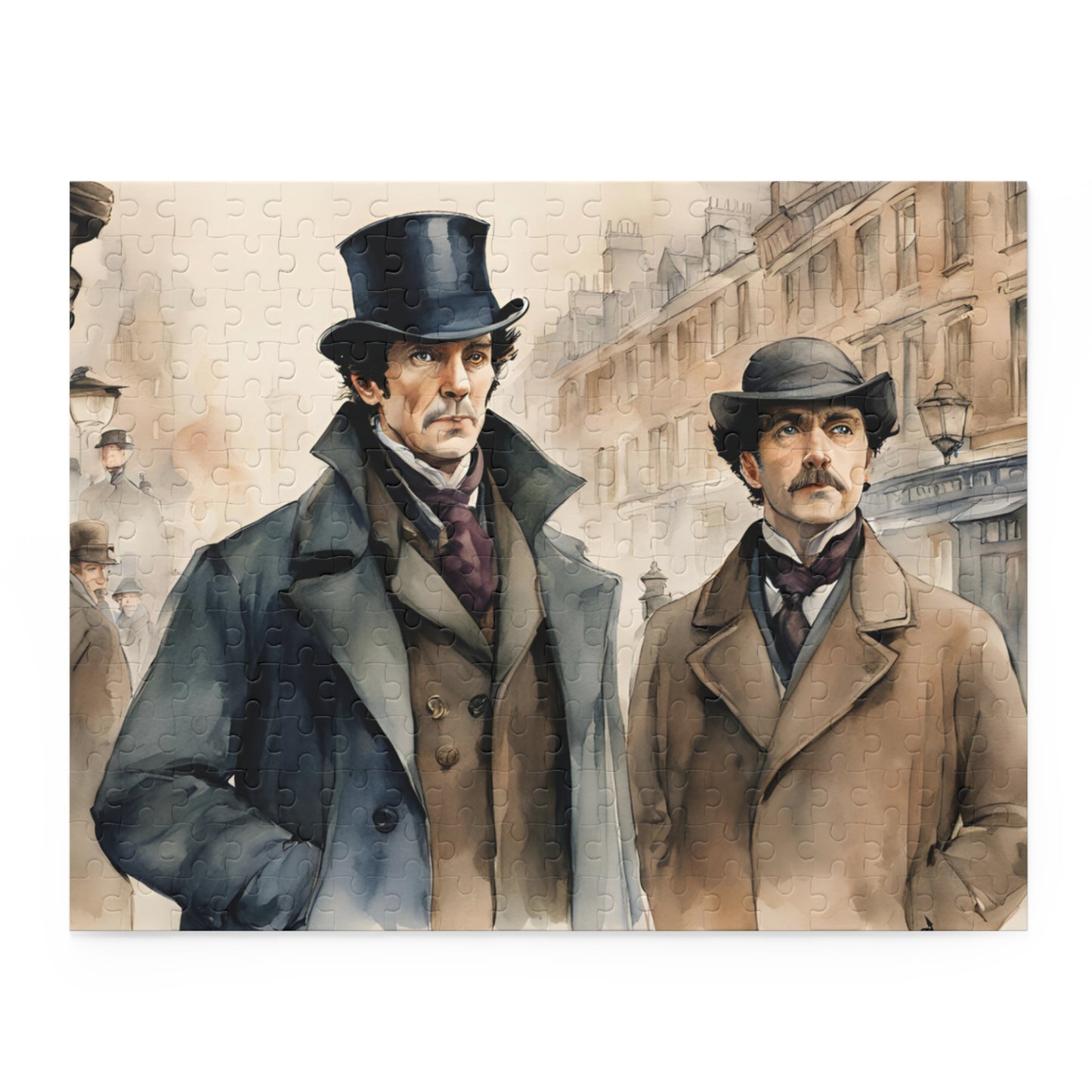 Sherlock Holmes Puzzle - Perfect for Mystery Lovers, 120, 252, 500-Piece, Family Fun, Sir Arthur Conan Doyle, Game, Gift for Holidays