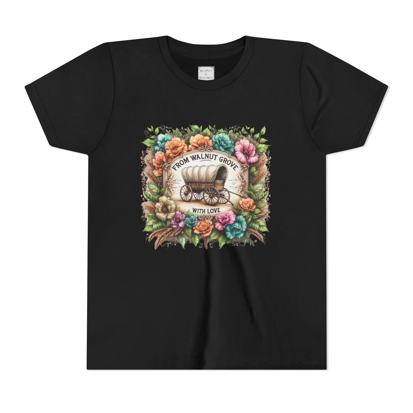 Walnut Grove Youth T-Shirt, Laura Ingalls Wilder Tee, Prairie Life Shirt, Birthday Gift, Summer Clothing, Cute Kid's Top