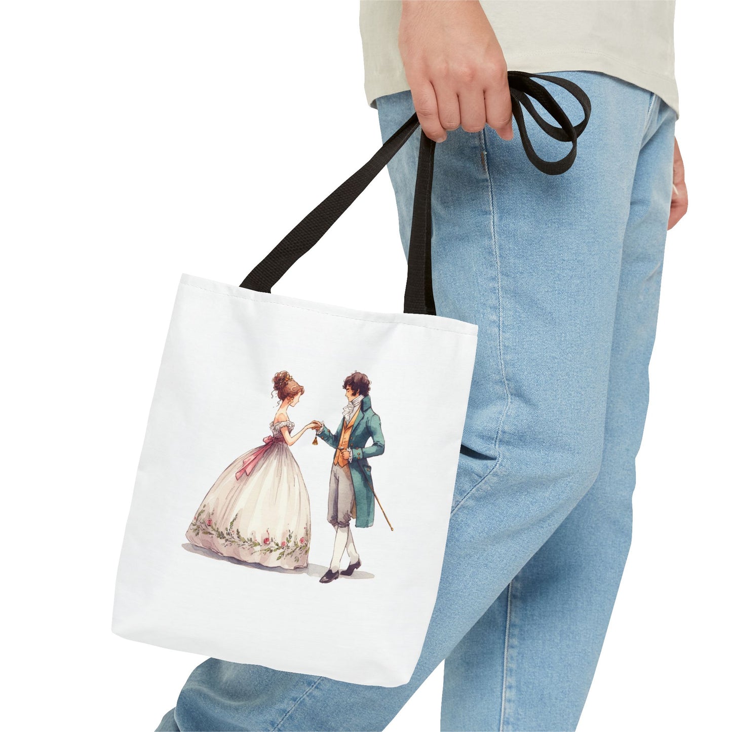 Regency, Jane Austen, Tote Bag, Library Bag, Book Bag