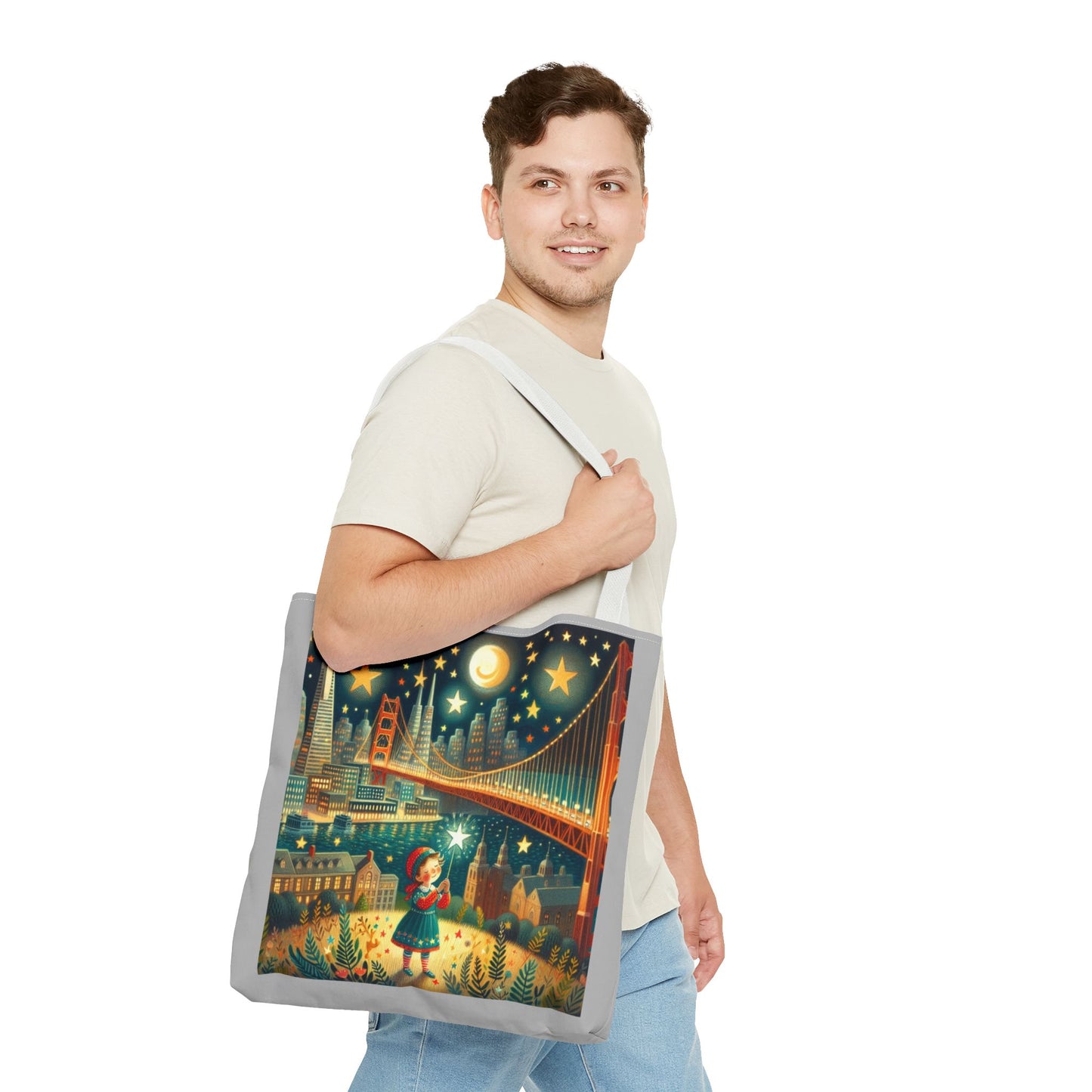 San Francisco, California, Twinkle Twinkle Little Star, Nursery Rhyme, Tote Bag, Book, School, Library, Travel