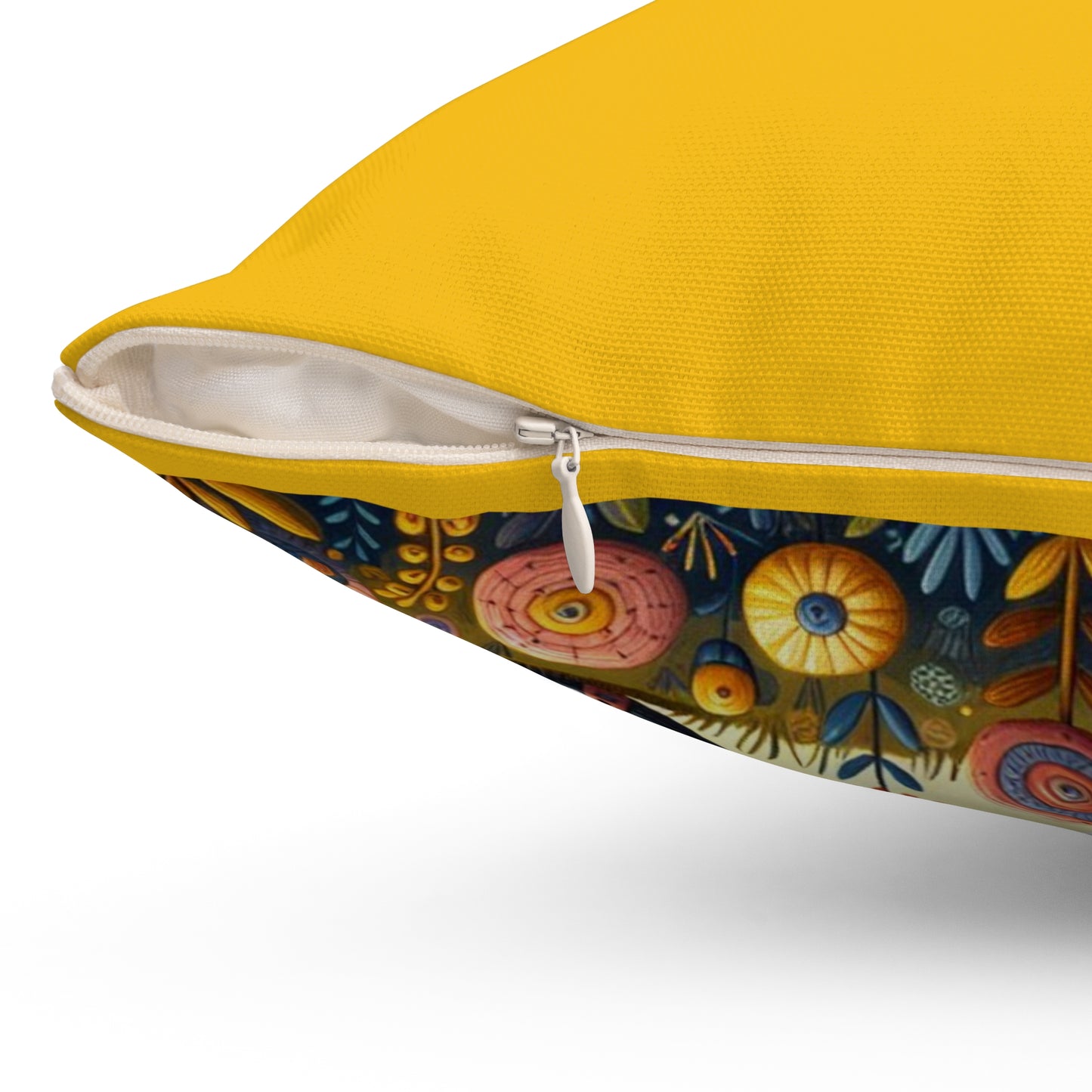 Wheels on the Bus Square Pillow - Nursery Song Cushion Bedding for Book Nook, Classroom Decor & Gift