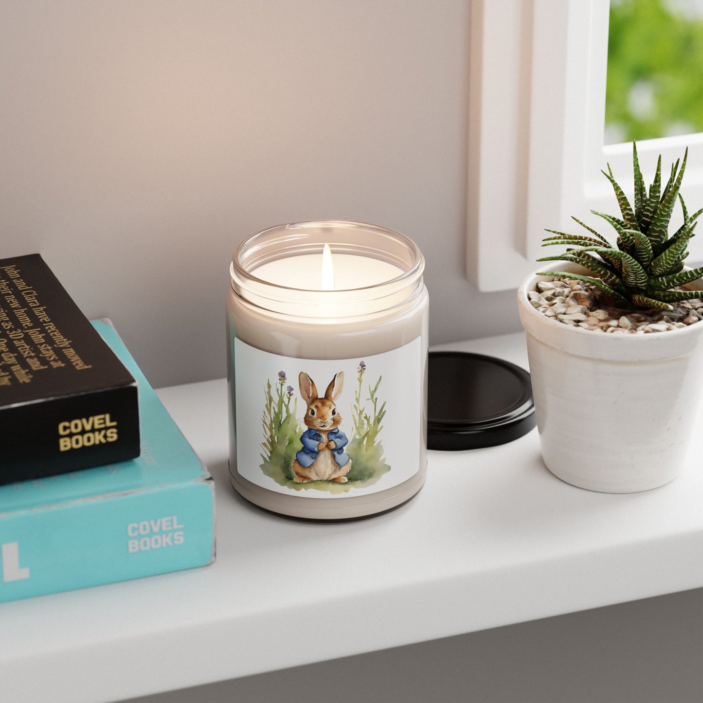 Easter, Peter Rabbit, Beatrix Potter, Gift, Scented, Soy Candle, 9oz