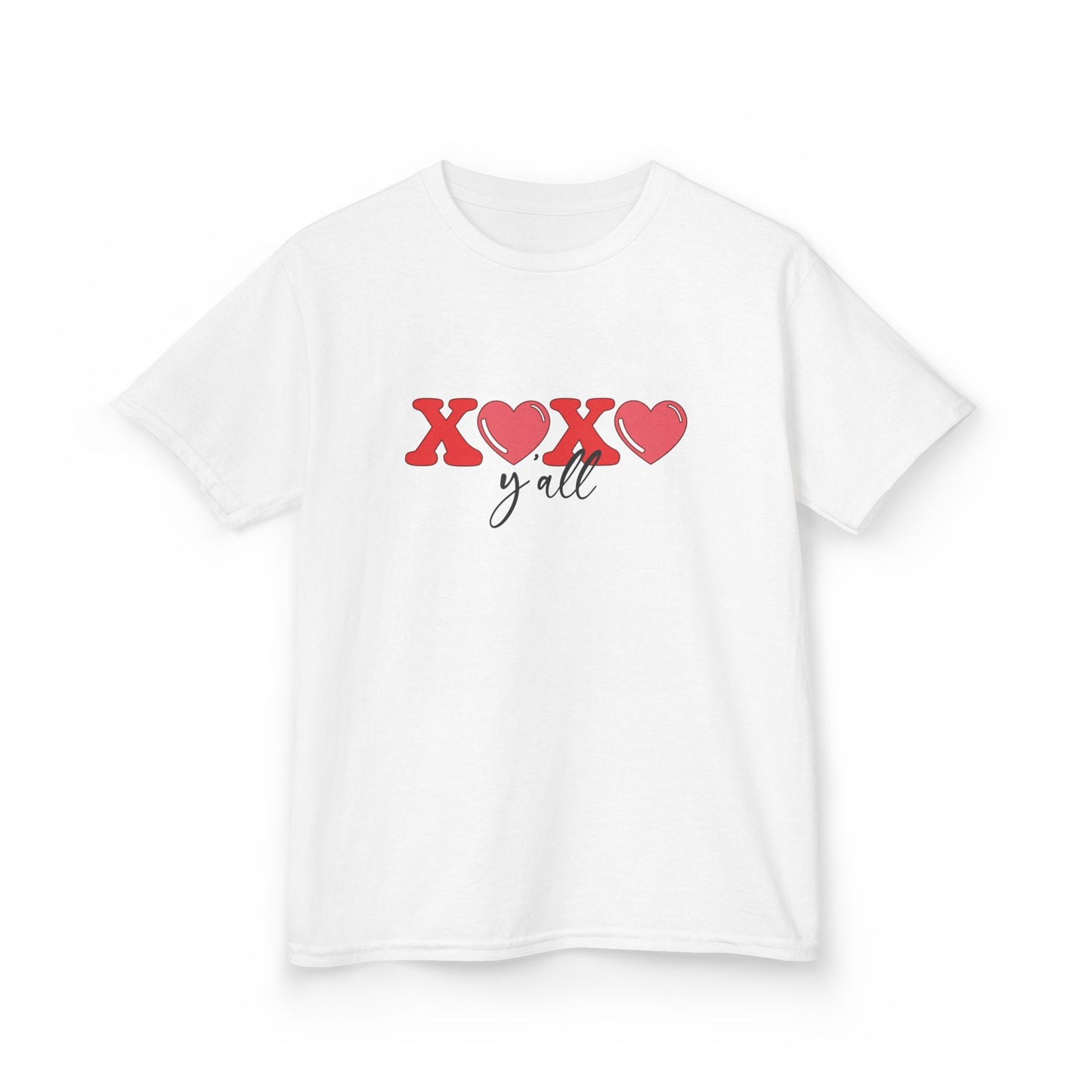 Retro Cute Valentine's Day T-Shirt, Tshirt, Y'all, Kids Heavy Cotton™ Tee