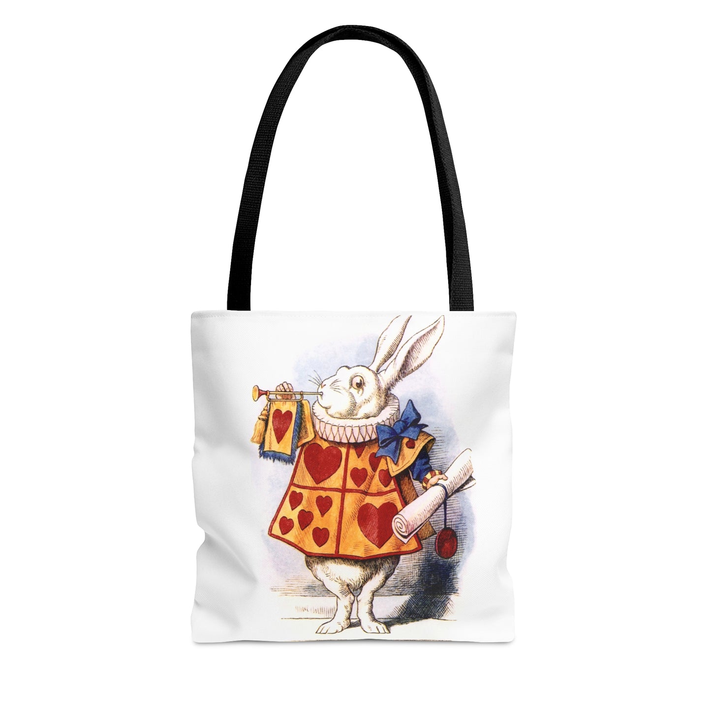 Alice in Wonderland White Rabbit Tote Bag