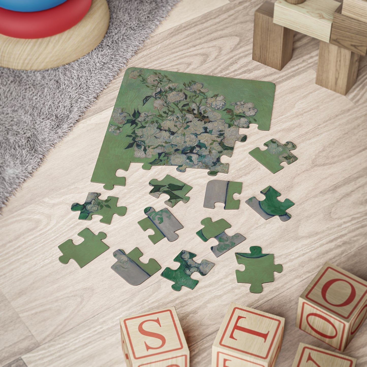 Van Gogh Children's Kid Art Puzzle, 30-Piece - Travel, Art, Student, Teacher, Impressionism