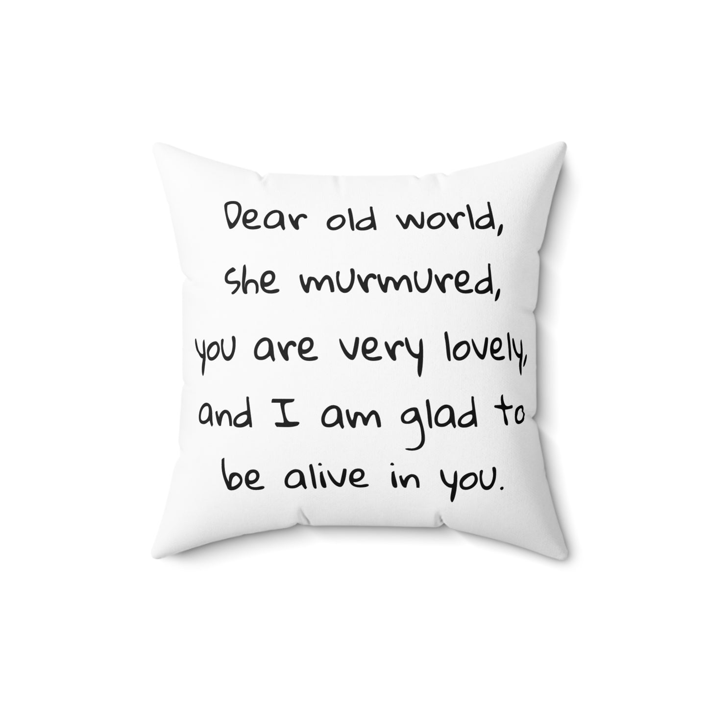 Anne of Green Gables, Lucy Maud Montgomery, Square Pillow, Literary Pillow, Book Nook, Reading Corner, Library, Educational
