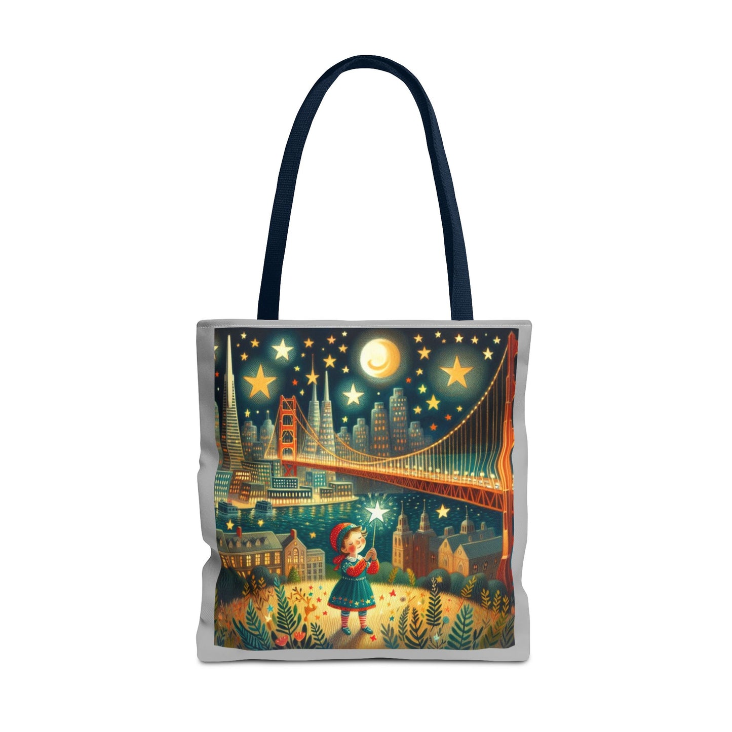 San Francisco, California, Twinkle Twinkle Little Star, Nursery Rhyme, Tote Bag, Book, School, Library, Travel