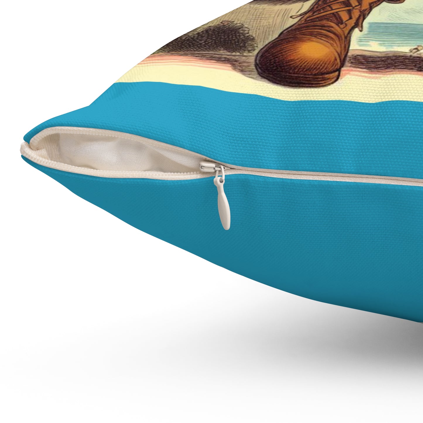 Puss in Boots, Square Pillow, Literary Pillow, Library, Book Nook, Reading Corner, Classroom, Teacher, Gift, Fairytale