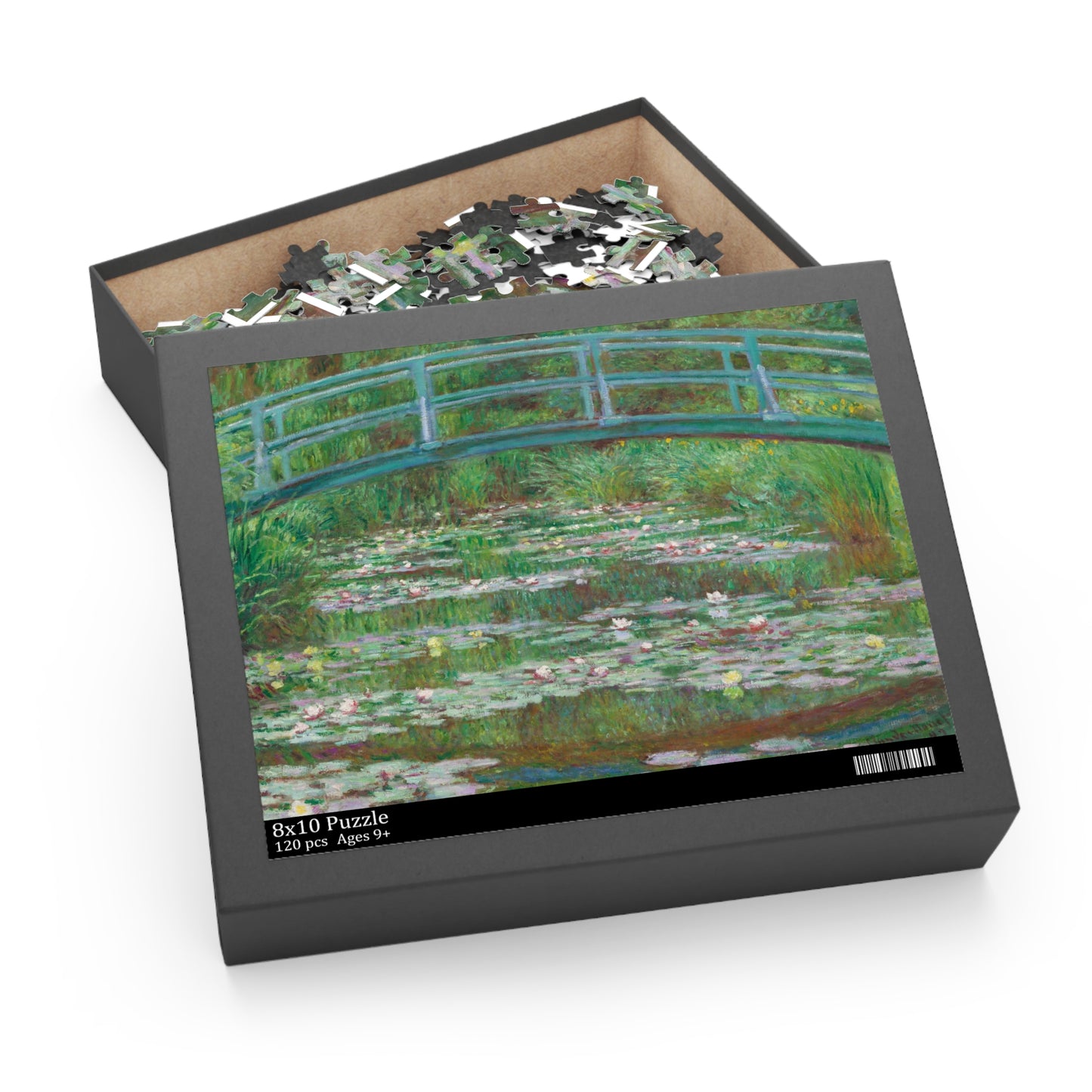 Claude Monet, Japanese, Bridge, Water Lily, Impressionist, Puzzle (120, 252, 500-Piece)