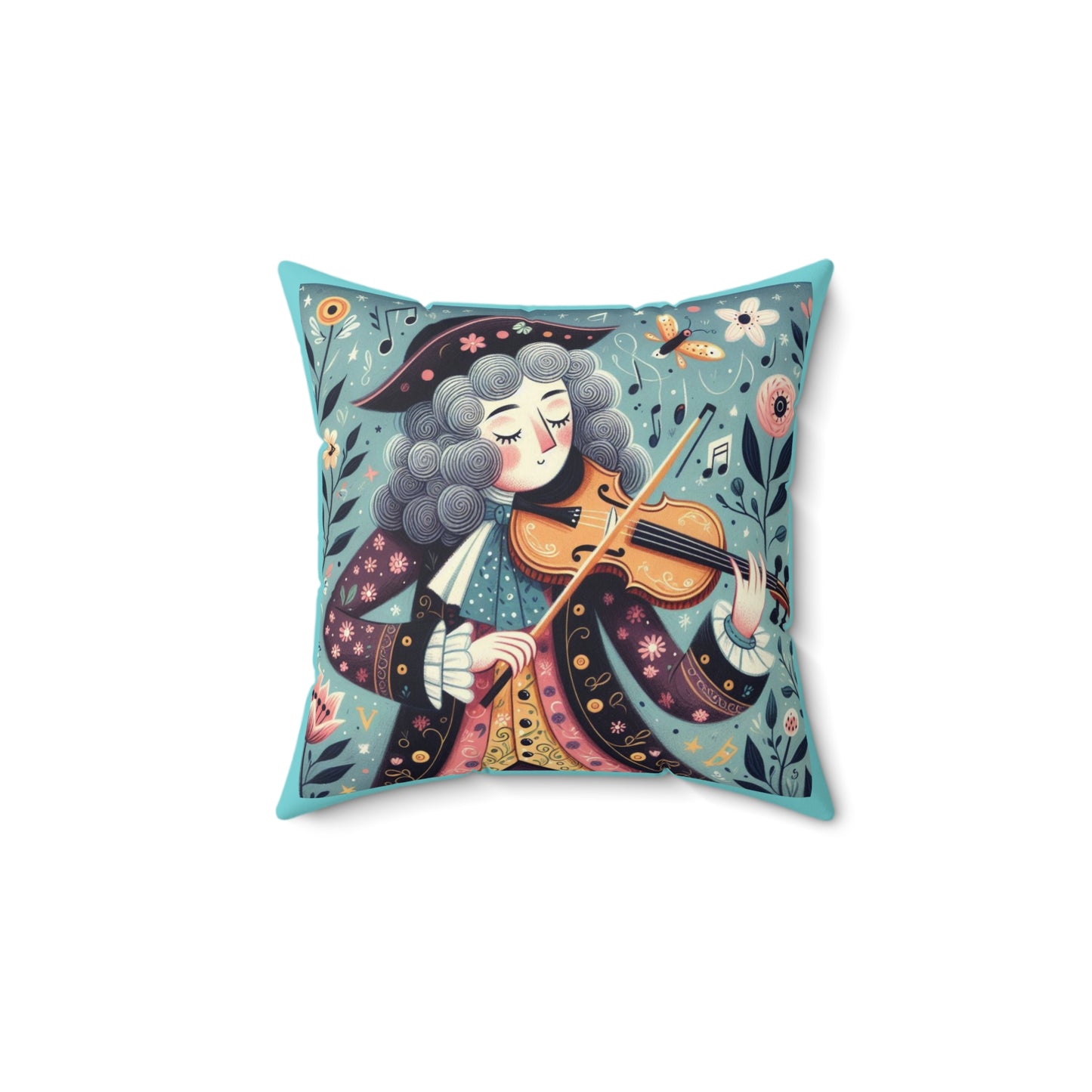 Spun Polyester Square Pillow