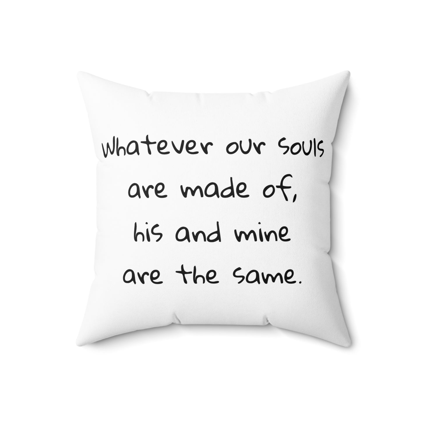 Wuthering Heights, Emily Bronte, Heathcliff, Cathy, British Literature, Pillow