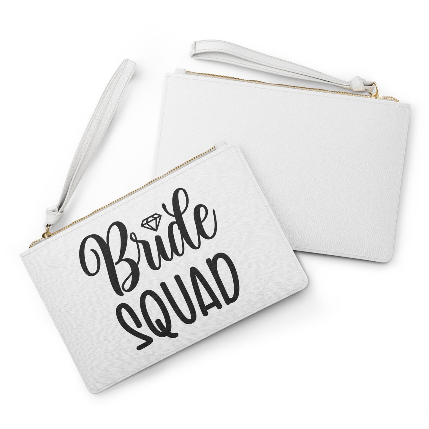 Bride Squad, Bridal Party, Wedding, Cosmetic Pouch, Shower, Bachelorette, Gift, Clutch Bag