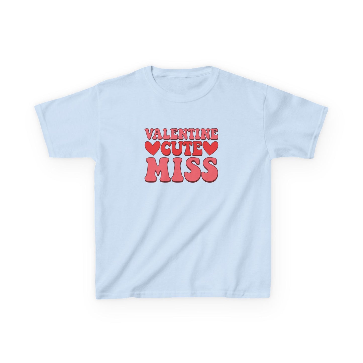 Retro Cute Valentine's Day T-Shirt, Tshirt, Kids Heavy Cotton™ Tee