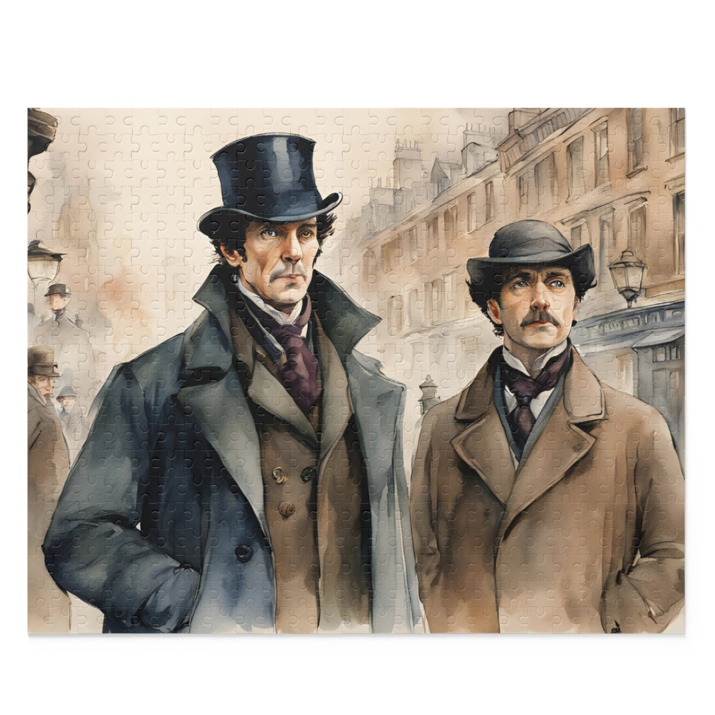 Sherlock Holmes Puzzle - Perfect for Mystery Lovers, 120, 252, 500-Piece, Family Fun, Sir Arthur Conan Doyle, Game, Gift for Holidays