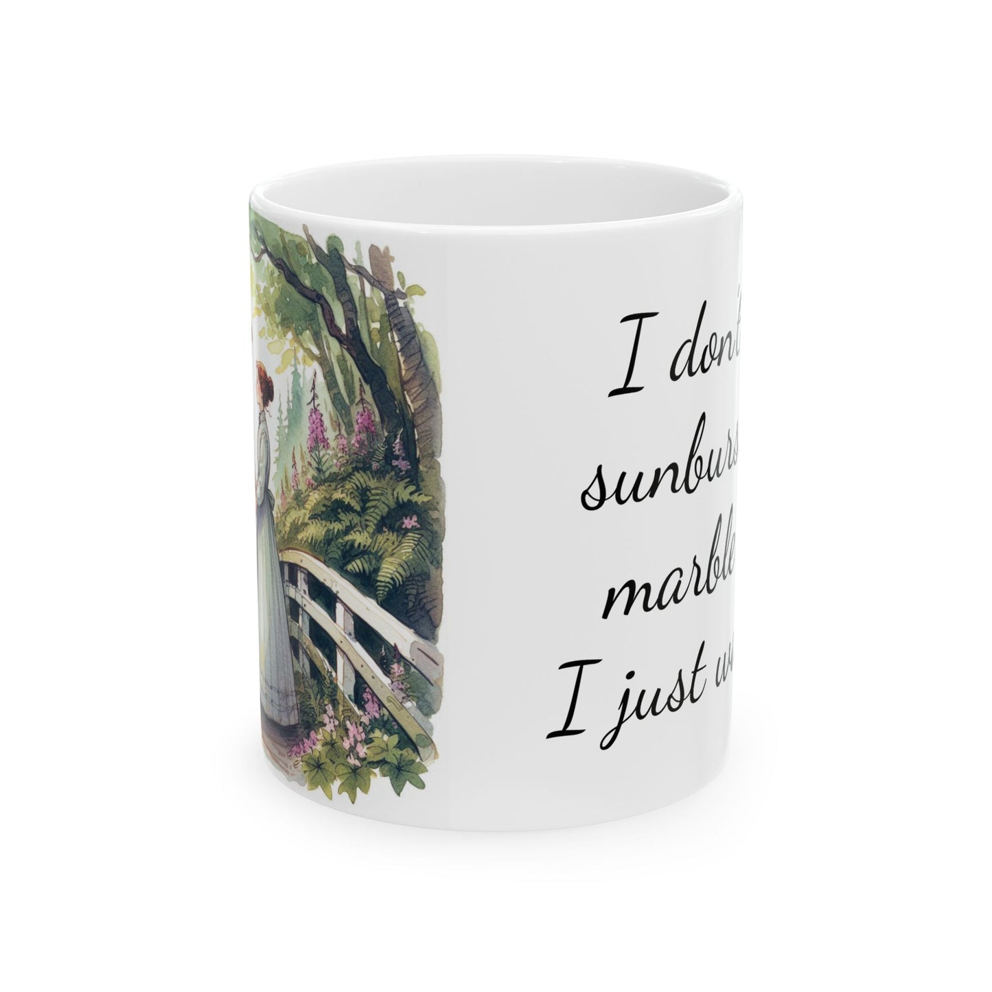 Anne of Green Gables Coffee Mug, Gilbert Blythe Ceramic Cup, Literary Lover Gift, Bookworm Tea Mug, Literary Gift Idea