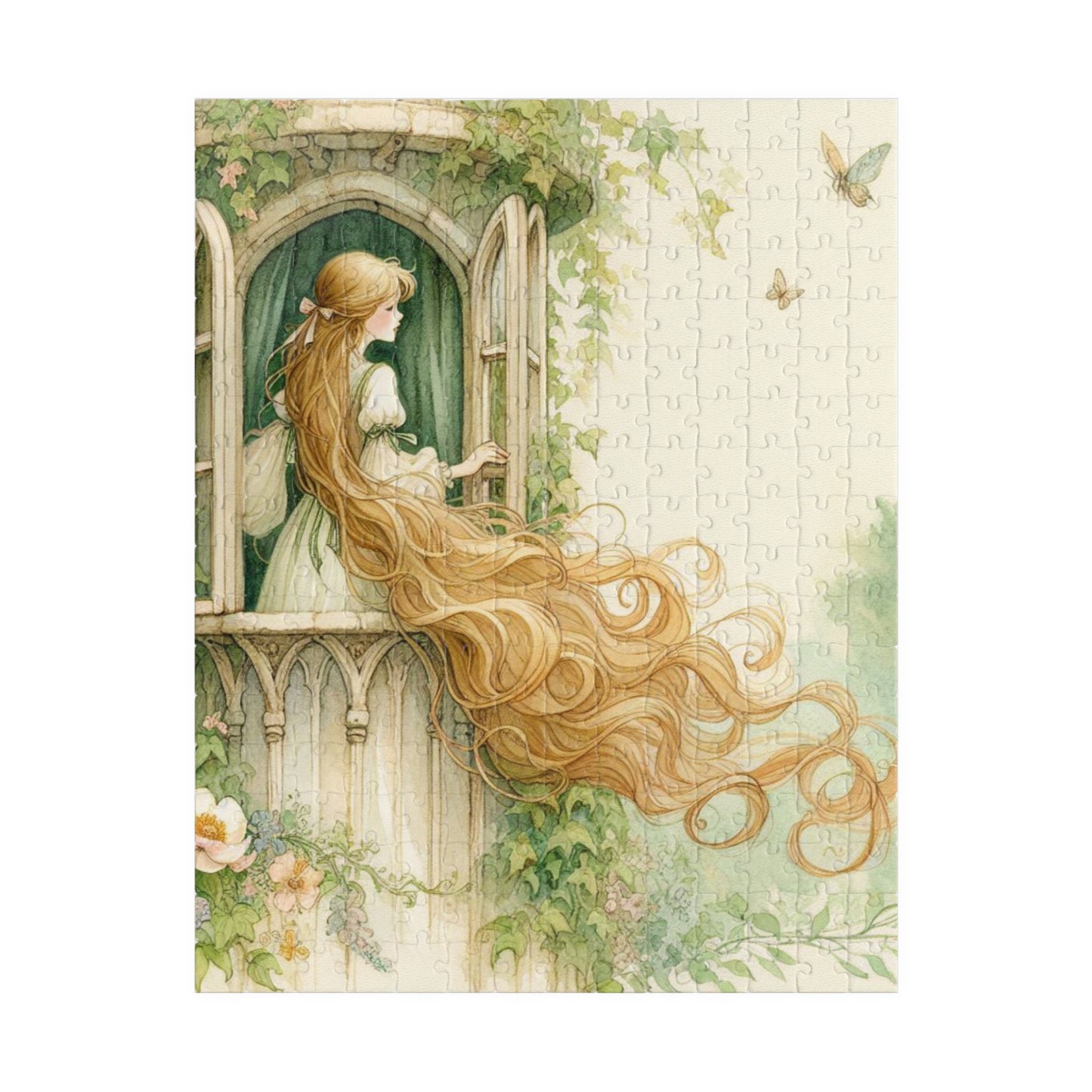 Whimsical Fairytale Puzzle, Enchanting Princess Scene, 110-1014 pieces, Perfect Gift for All Ages, Family Game Night