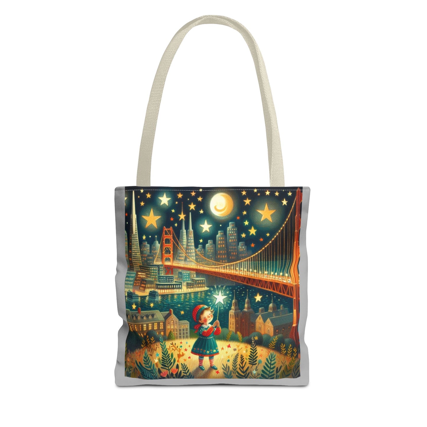 San Francisco, California, Twinkle Twinkle Little Star, Nursery Rhyme, Tote Bag, Book, School, Library, Travel