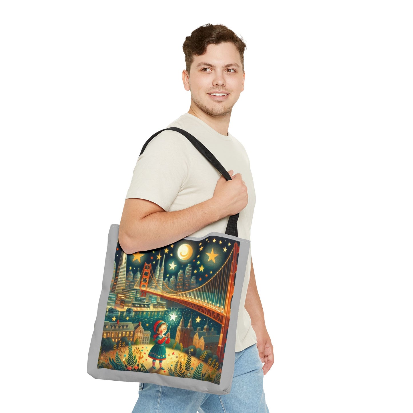 San Francisco, California, Twinkle Twinkle Little Star, Nursery Rhyme, Tote Bag, Book, School, Library, Travel