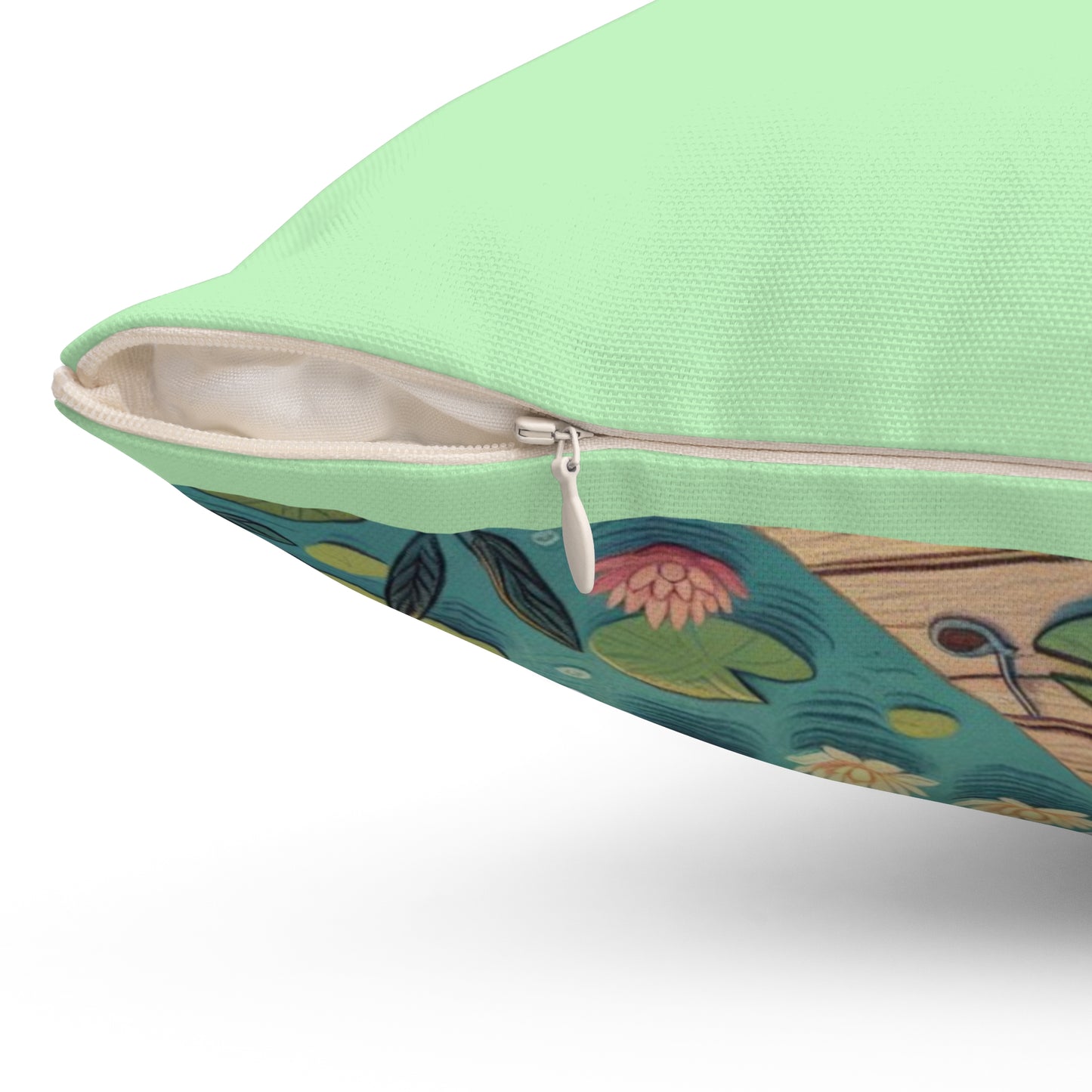 Claude Monet Artist Pillow, Kids Children Decor, Water Lilies Cushion, Art Classroom Home Decor, Spun Polyester Square Pillow