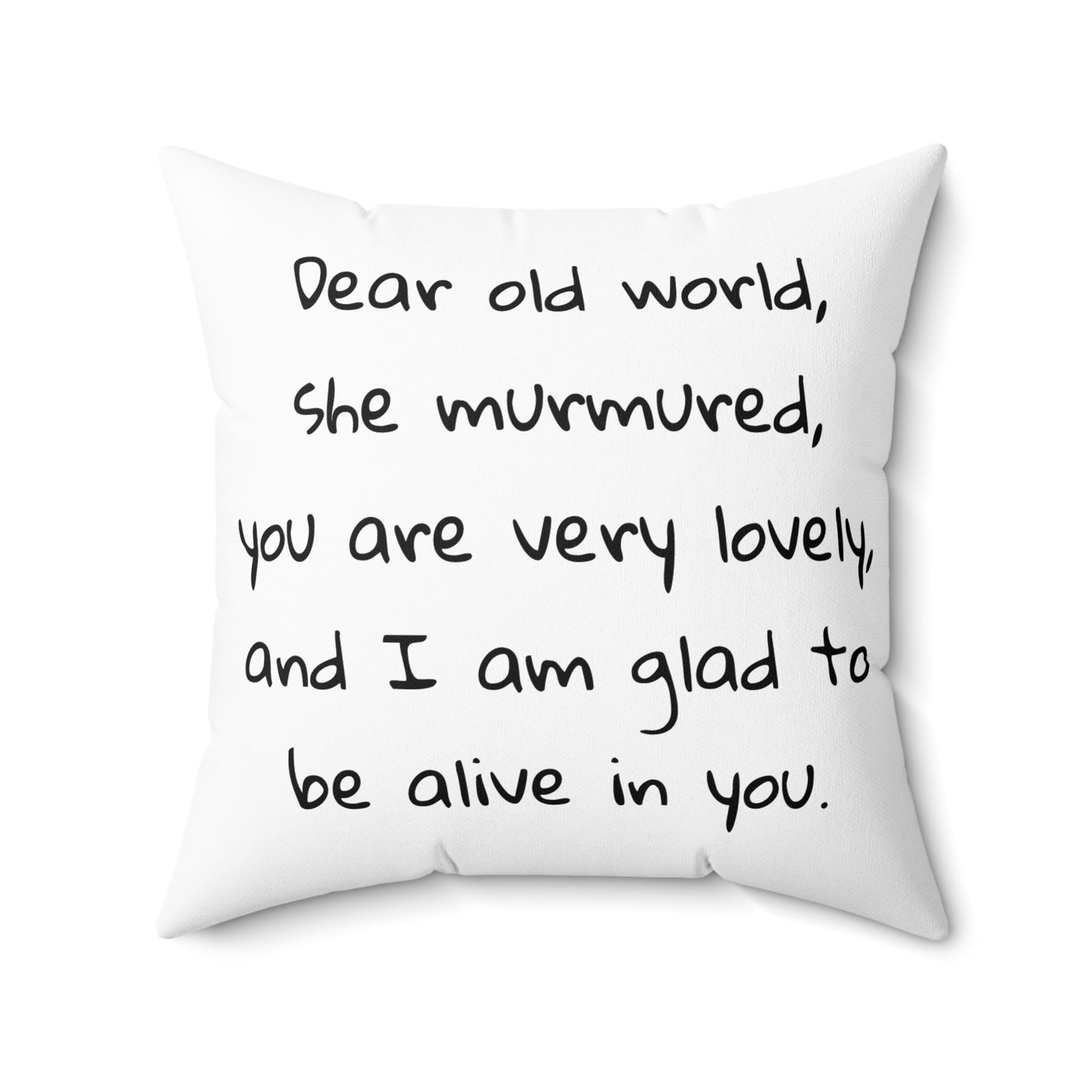 Anne of Green Gables, Lucy Maud Montgomery, Square Pillow, Literary Pillow, Book Nook, Reading Corner, Library, Educational