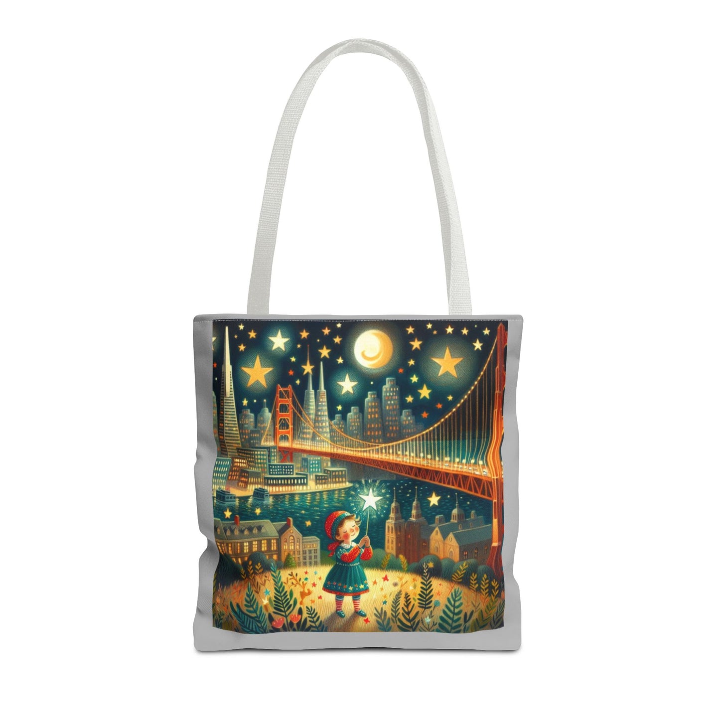 San Francisco, California, Twinkle Twinkle Little Star, Nursery Rhyme, Tote Bag, Book, School, Library, Travel