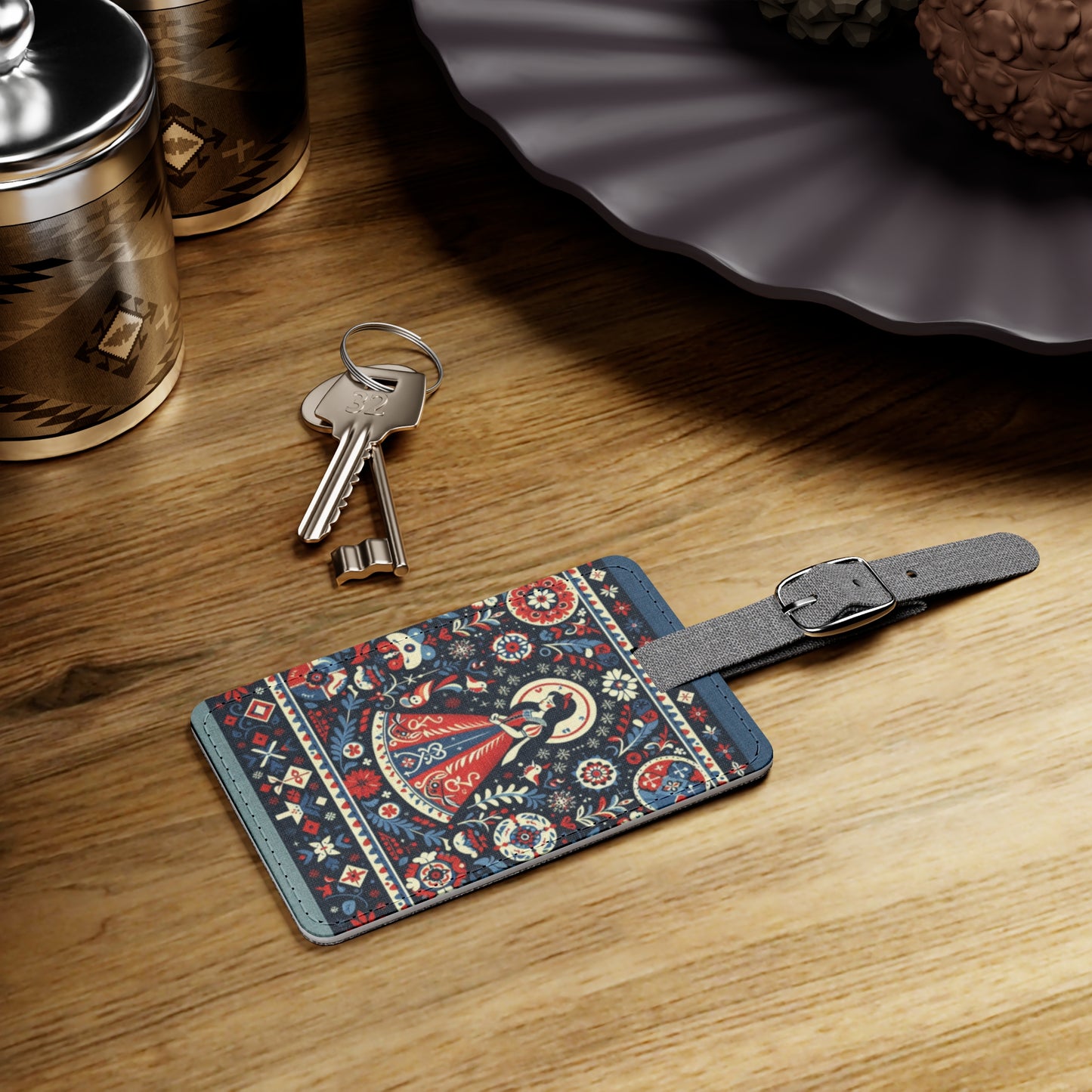 Rectangle Luggage Tag, Snow White Fairy Tale Travel Accessory, Bag Tag, Suitcase Identifier, Backpack Tag, Gift for Traveler