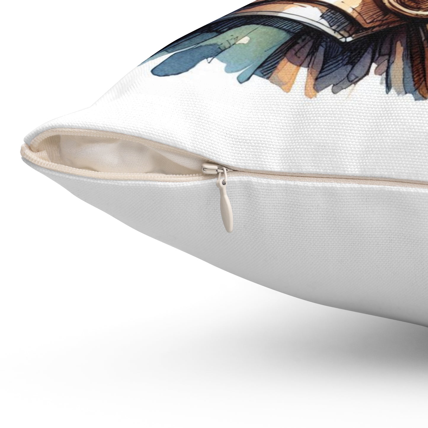 Athena Pillow, Greek Goddess Decor, Classical Educational Decor, Goddess of War Cushion - Spun Polyester Square Pillow, Home Decor, Throw