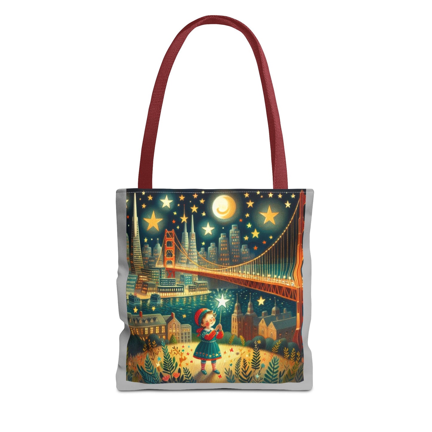 San Francisco, California, Twinkle Twinkle Little Star, Nursery Rhyme, Tote Bag, Book, School, Library, Travel