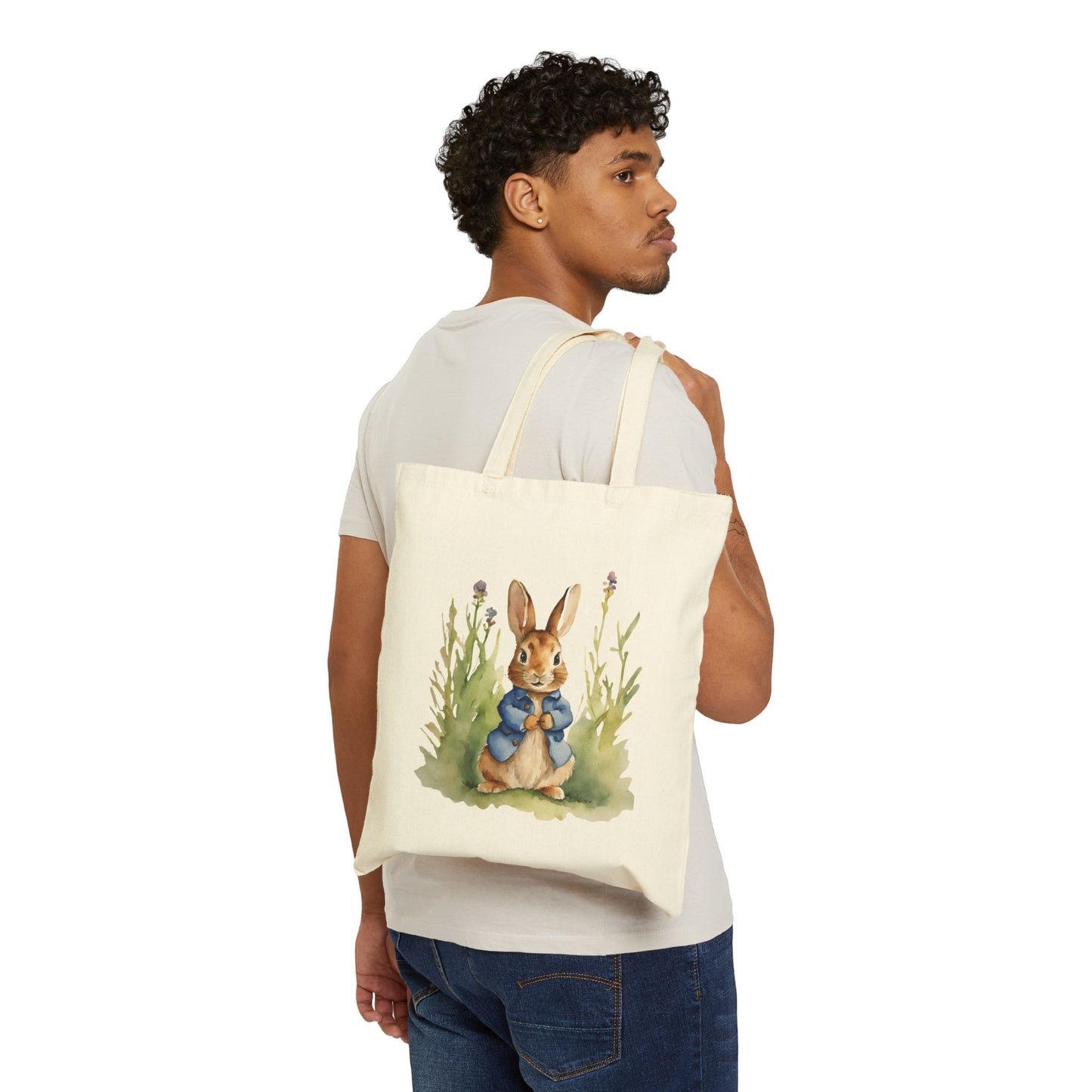 Easter, Peter Rabbit, Beatrix Potter, Gift, Cotton, Canvas, Tote Bag