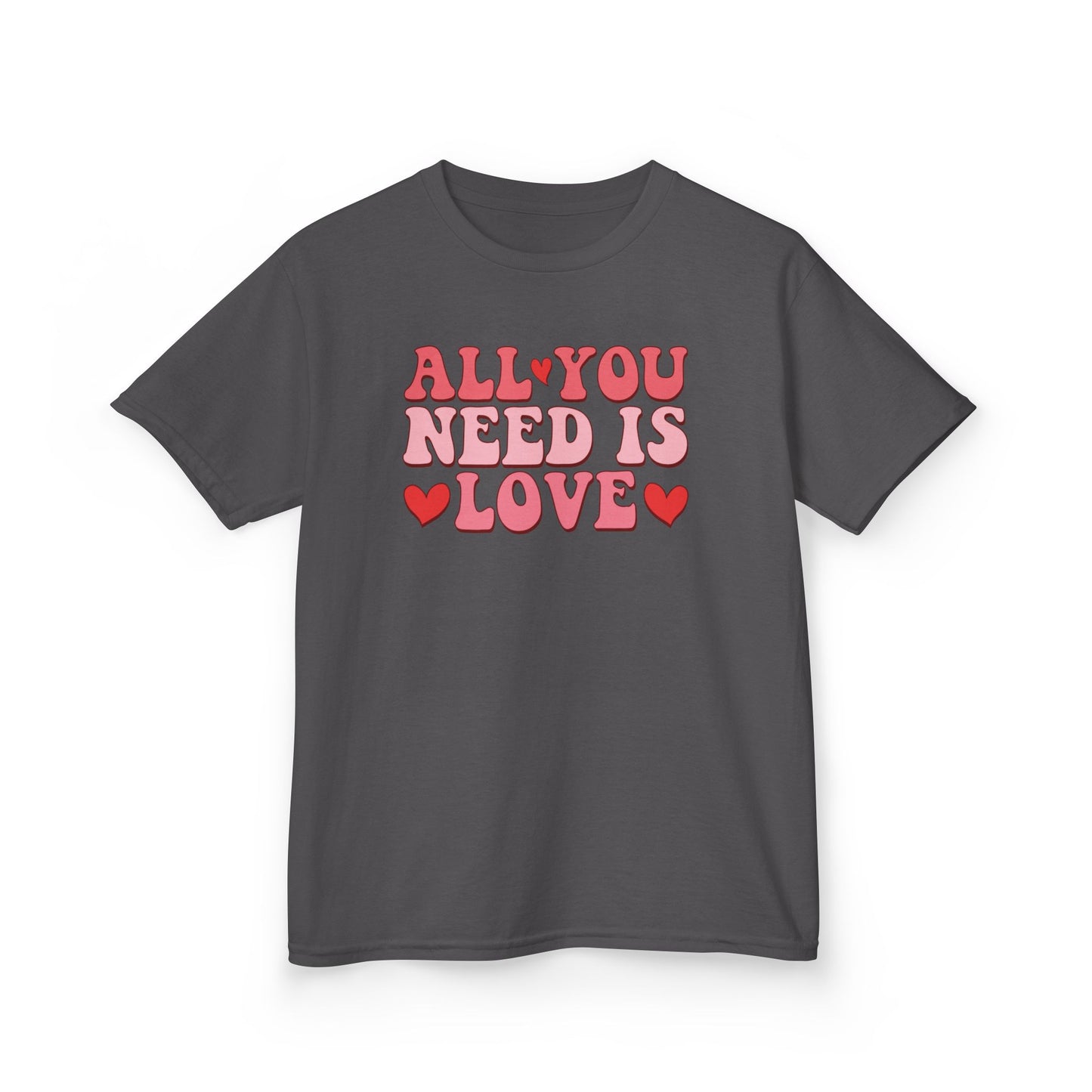 Retro Cute Valentine's Day, T-Shirt, Tshirt, Kids Heavy Cotton™ Tee