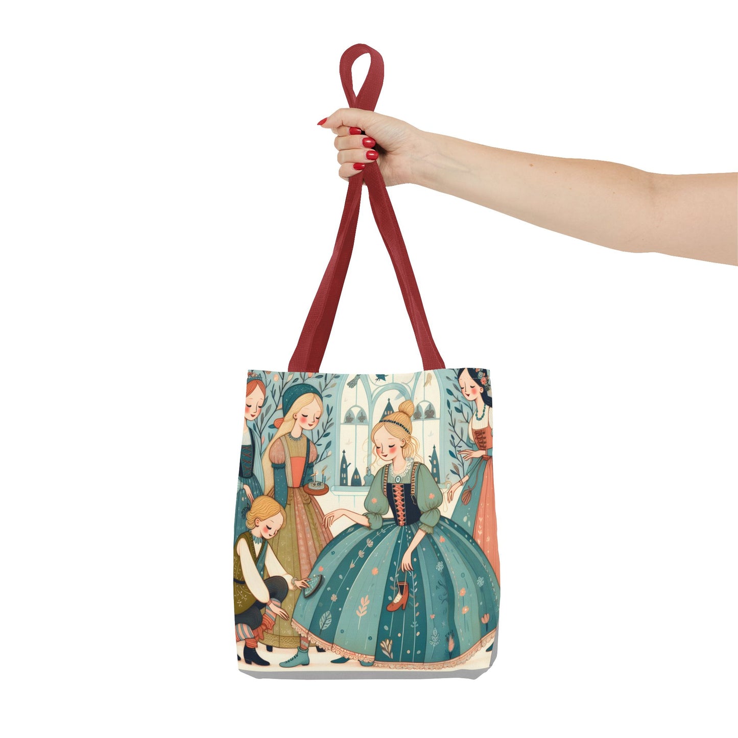 Cinderella, Fairy Tale, Tote Bag, Book Bag, Library Bag, Gift