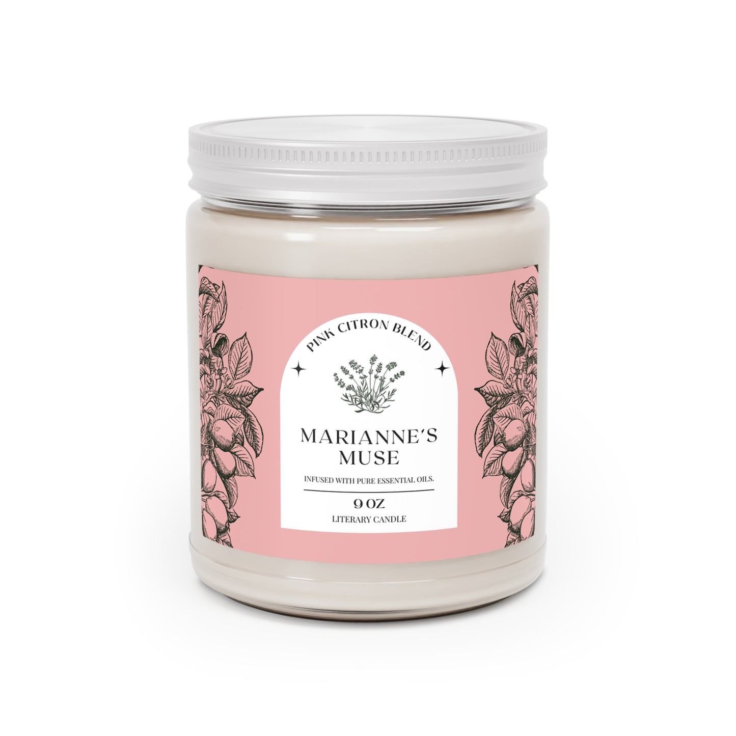 Regency, Jane Austen, Austenite, Candle, Marianne, Dashwood, Sense and Sensibility, Gift, Shower, Birthday, Scented Soy Candle,